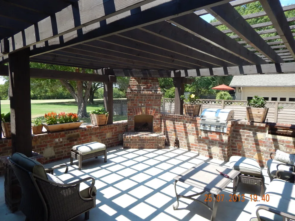 Tinkeman Patio Kitchen and Pergola by Kentex Construction - Photo 12