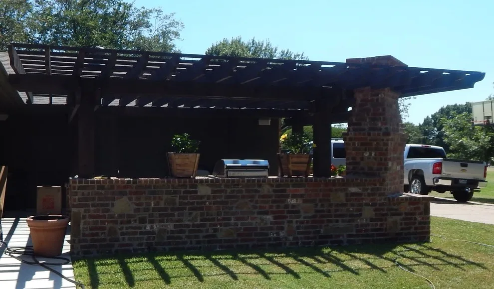 Tinkeman Patio Kitchen and Pergola by Kentex Construction - Photo 27