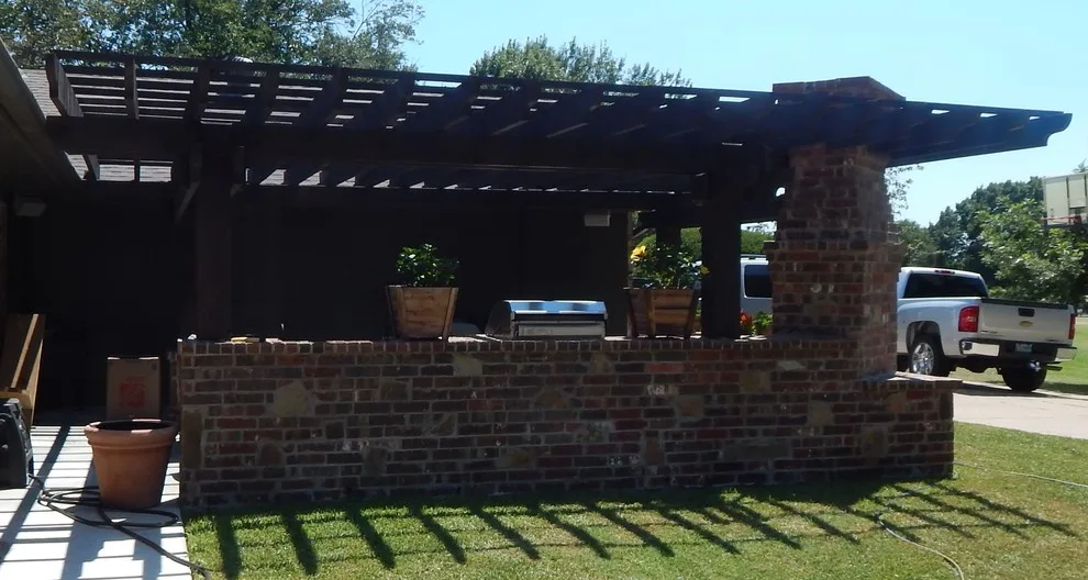 Tinkeman Patio Kitchen and Pergola by Kentex Construction - Photo 11