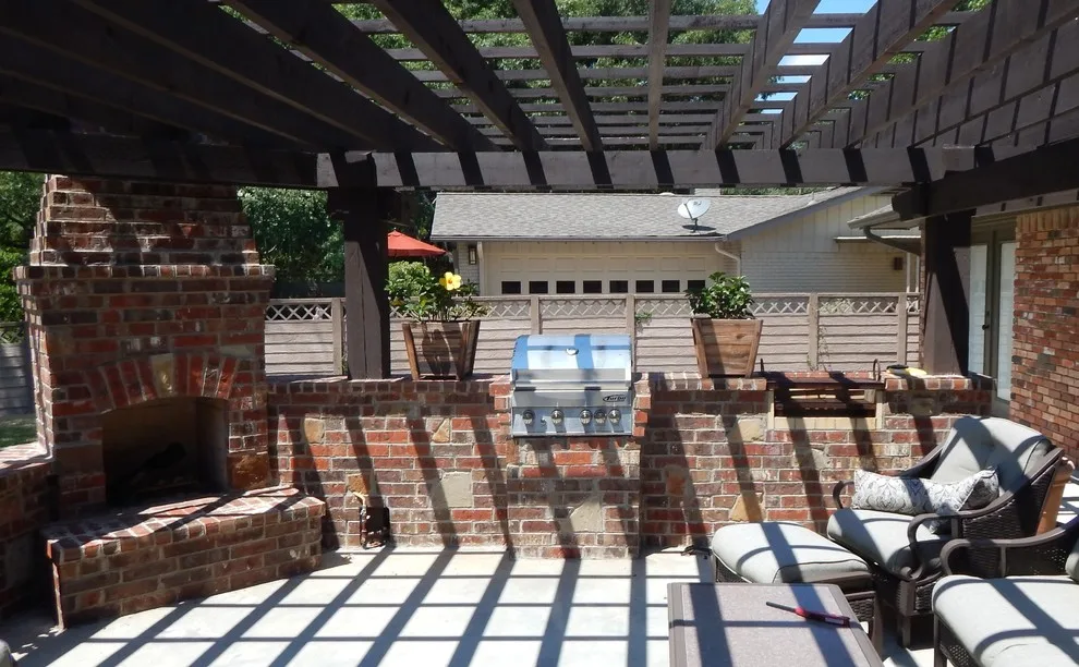 Tinkeman Patio Kitchen and Pergola by Kentex Construction - Photo 9