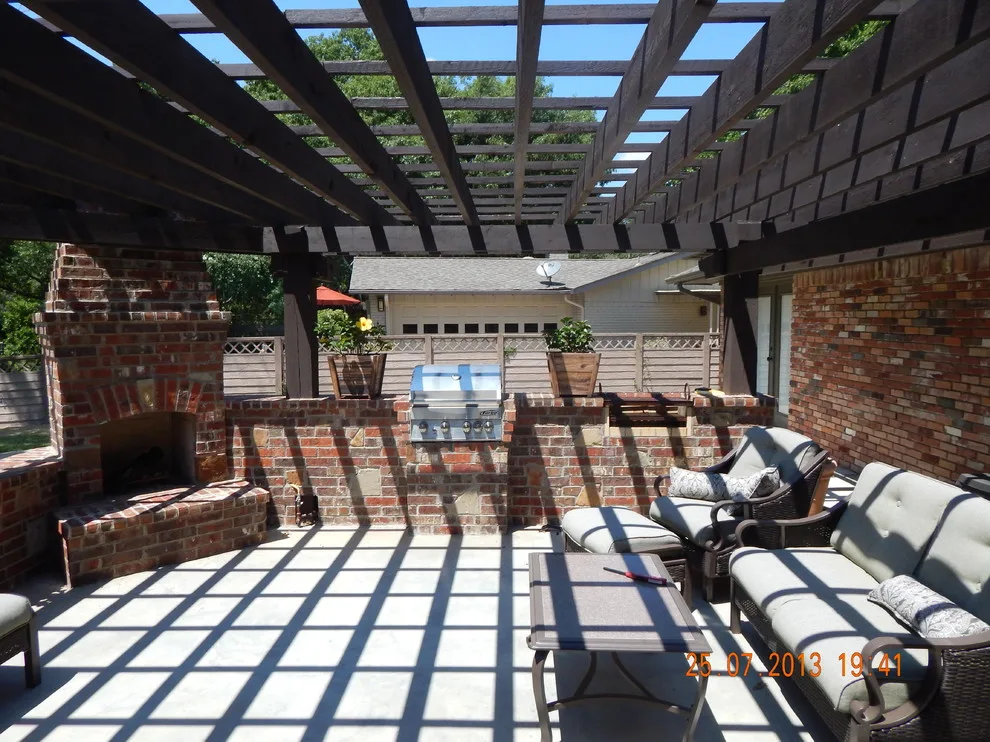Tinkeman Patio Kitchen and Pergola by Kentex Construction - Photo 23