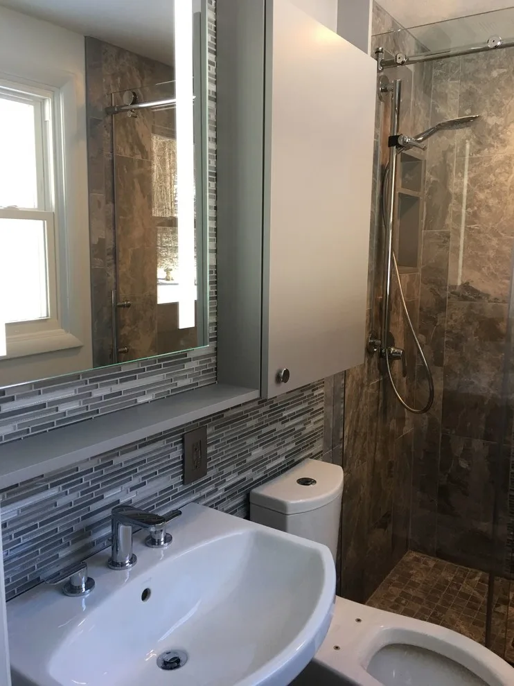 Small Bath by Mark Frateschi Design Build - Photo 3