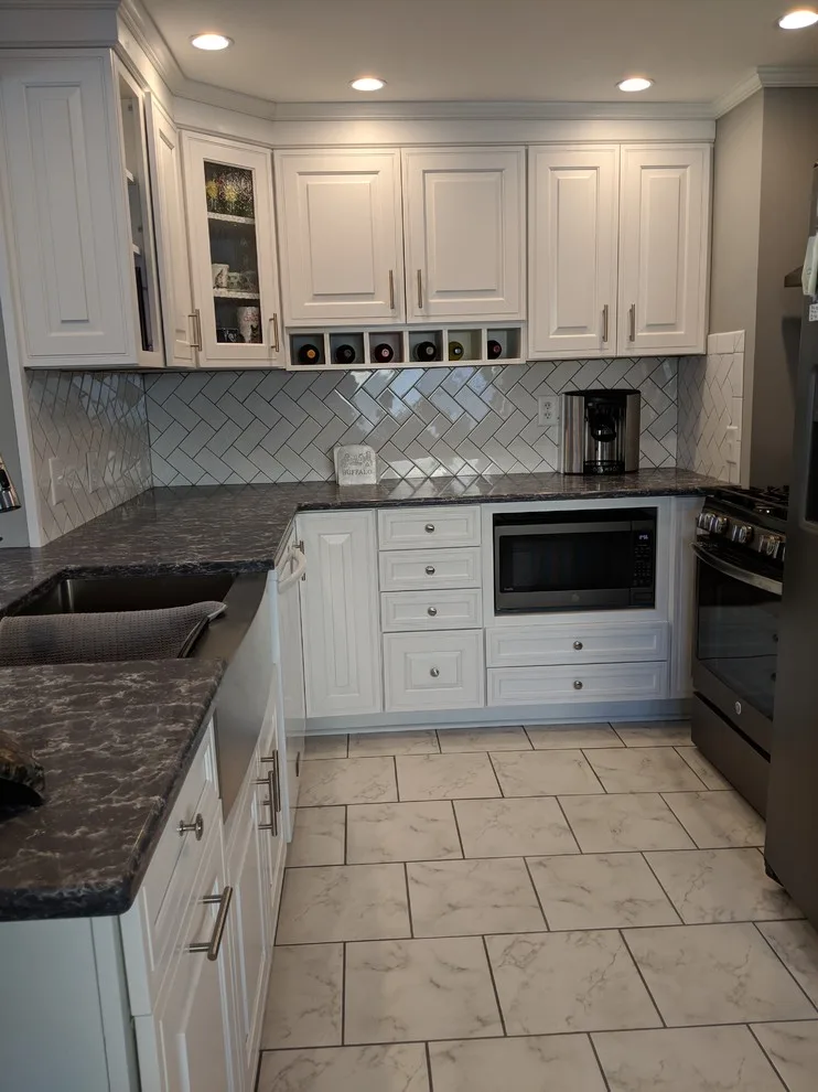 Tonawanda - Traditional Kitchen Renovation (Bespoke Features) by New York Kitchen & Bath - Photo 3