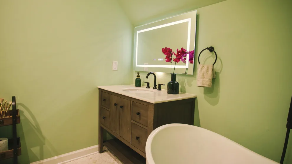 Tosomock Lane Restroom by DGK Design + Build - Photo 9