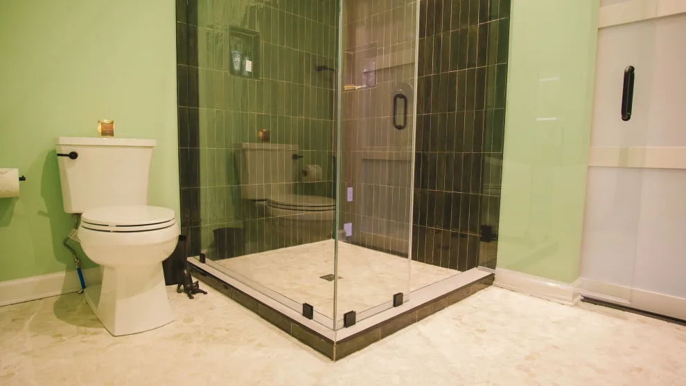 Tosomock Lane Restroom by DGK Design + Build - Photo 16