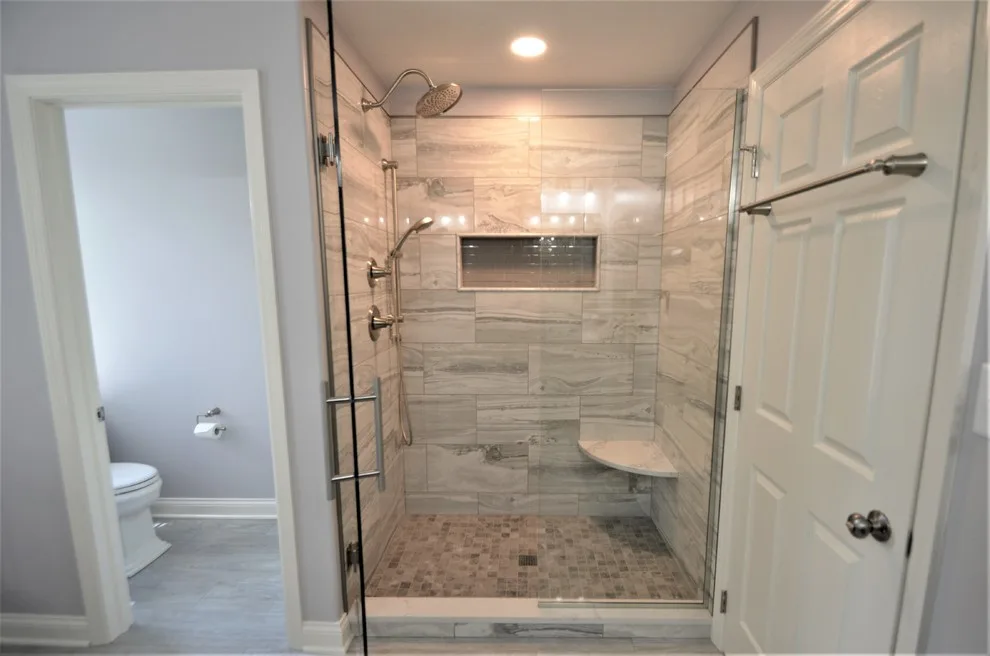 Complete Makeover - Master Bathroom, Guest Bathroom & Powder Room by Conrad Kitchen, Bath And Remodeling LLC - Photo 5