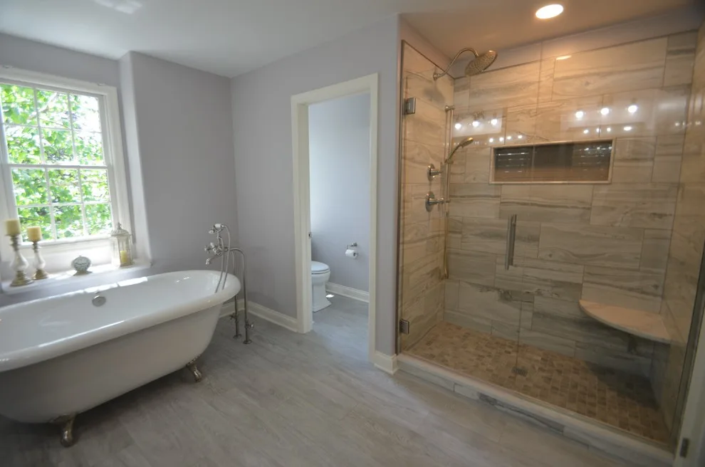 Complete Makeover - Master Bathroom, Guest Bathroom & Powder Room by Conrad Kitchen, Bath And Remodeling LLC - Photo 10