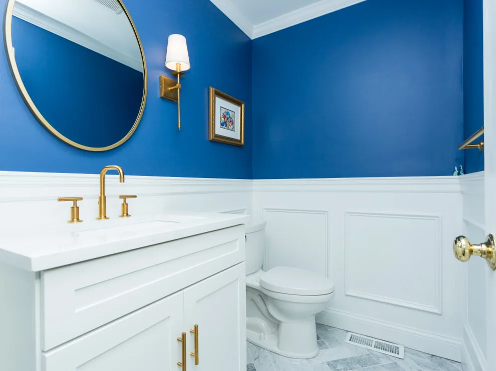 Urban and Rural Powder Room by More For Less Remodeling - Photo 4