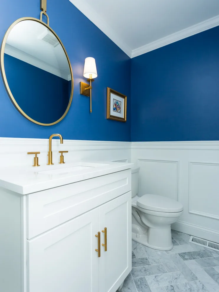 Urban and Rural Powder Room by More For Less Remodeling - Photo 2