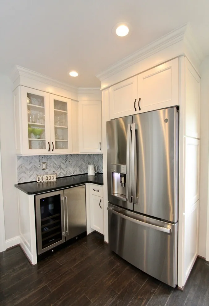 Towson Transitional White Kitchen by Taylor Made Custom Contracting Inc. - Photo 5