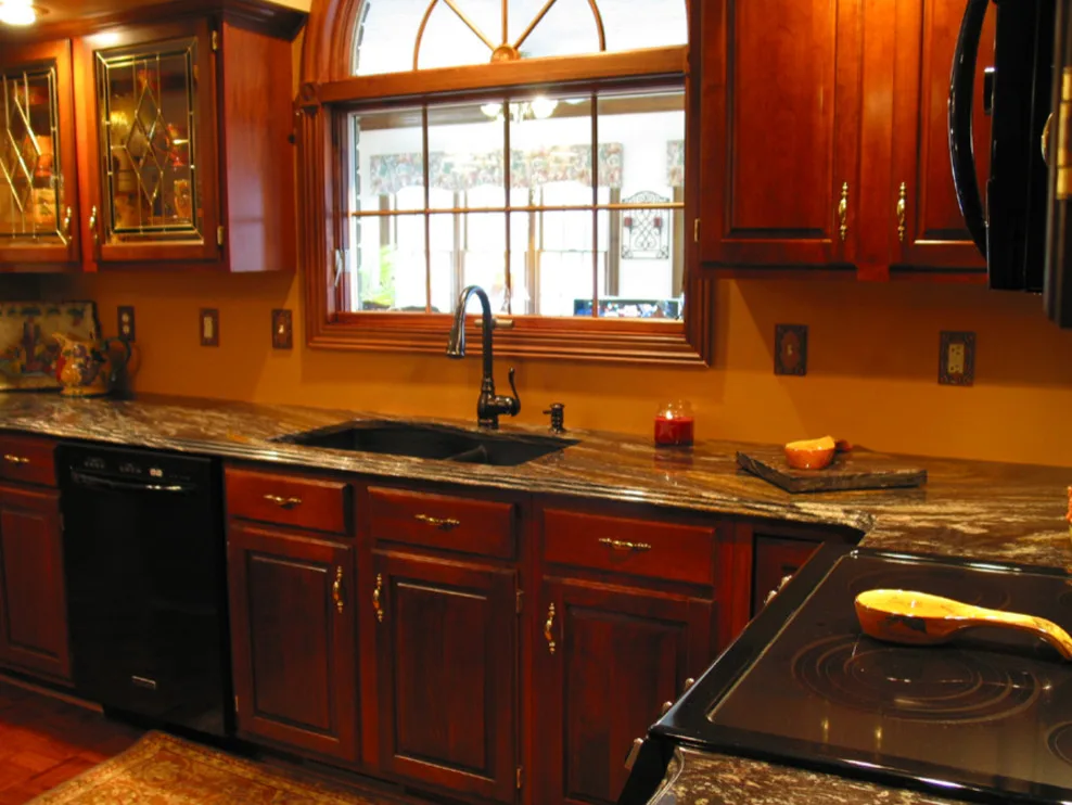 Classic Kitchen with Center Island by Stone Kitchens - Photo 7