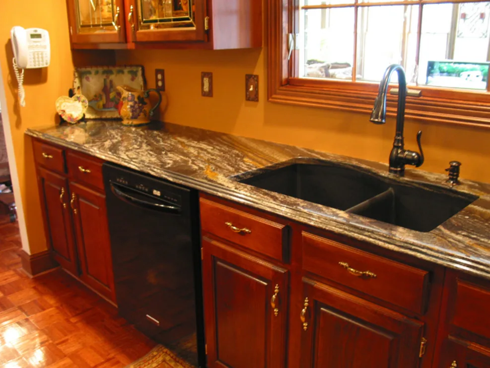 Classic Kitchen with Center Island by Stone Kitchens - Photo 9