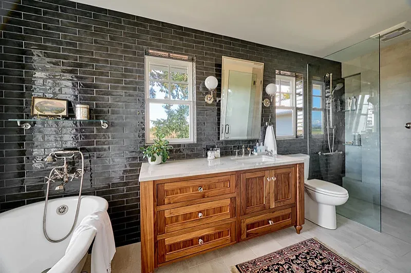 Classic Southern Farmhouse Bathrooms by Powell Construction - Photo 3