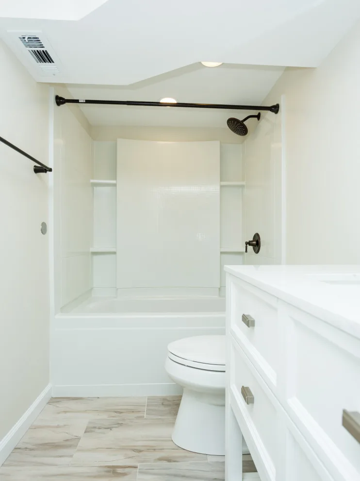 Classic White Kitchen and Bathroom in St. Louis by More For Less Remodeling - Photo 4
