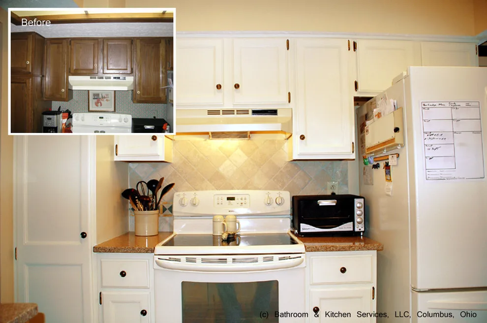 Classic White Kitchen by Bathroom And Kitchen Services, LLC - Photo 7
