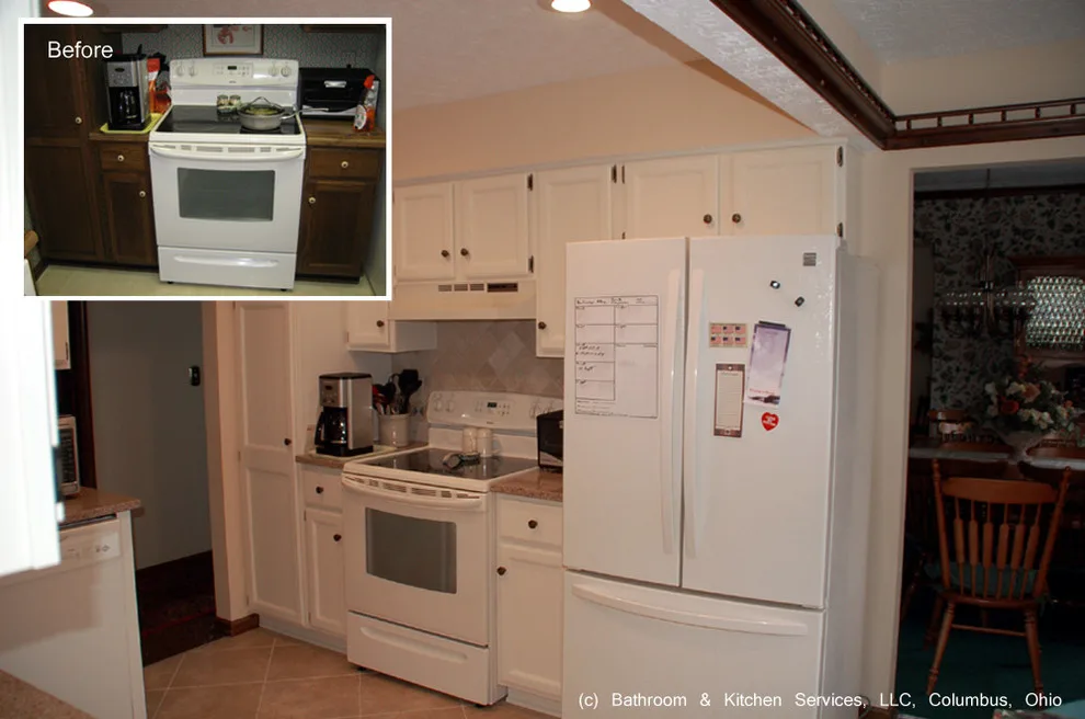 Classic White Kitchen by Bathroom And Kitchen Services, LLC - Photo 2