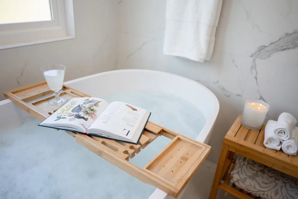 Serene Opulent Main Bathroom by Kaminskiy Design And Remodeling - Photo 4
