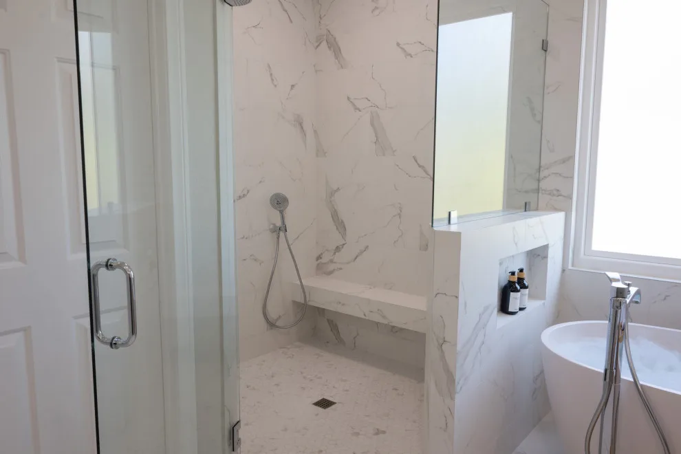 Serene Opulent Main Bathroom by Kaminskiy Design And Remodeling - Photo 8