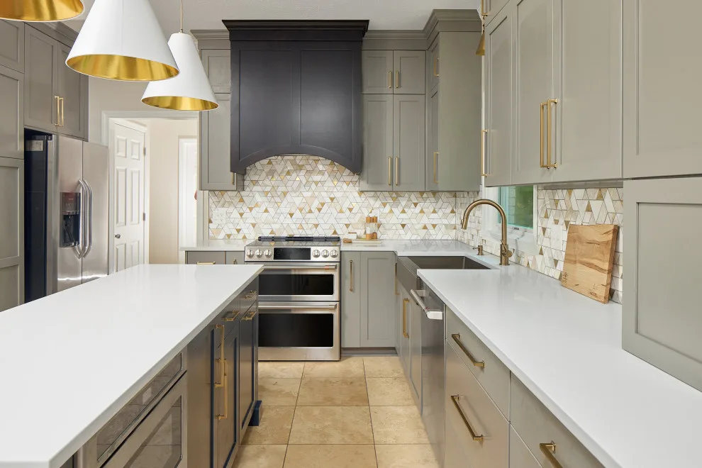 Revamping Tight Kitchens: A Transitional Transformation by ACo Flooring, Cabinets, Kitchen & Bath Remodel - Photo 7