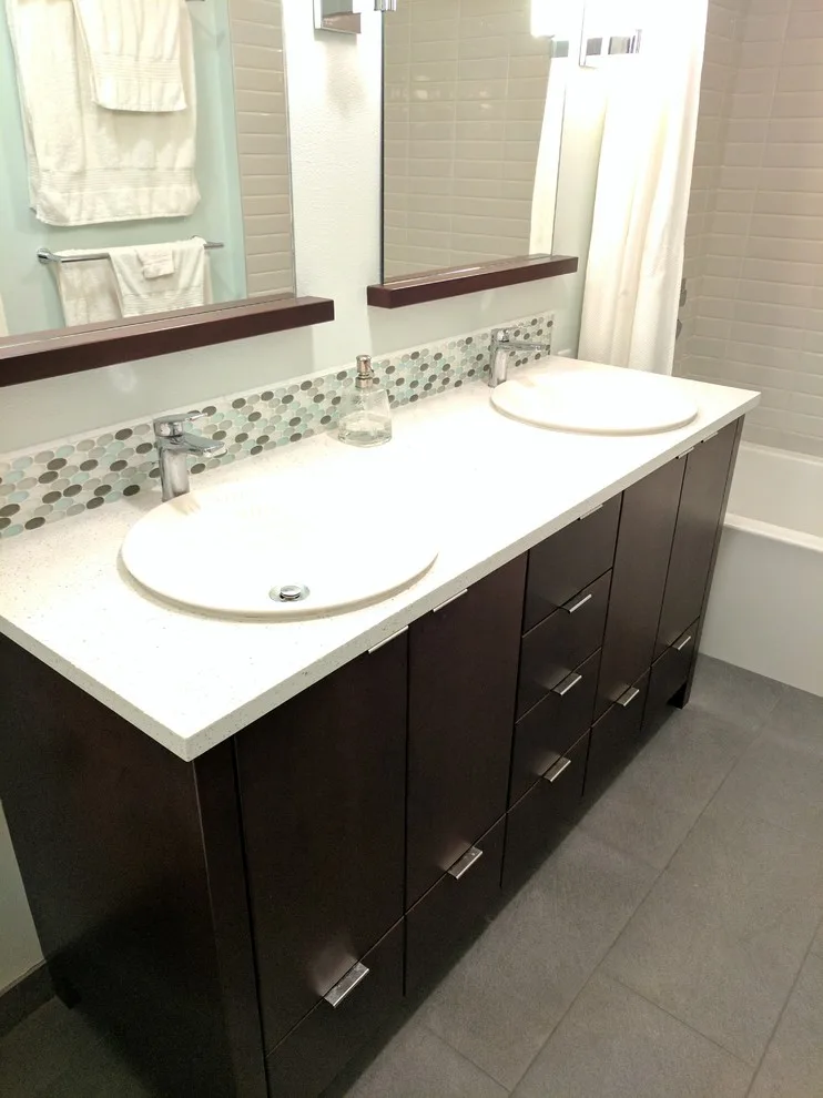 Bathroom Renovation for Transitioning Styles by On The Level Remodeling Company - Photo 11