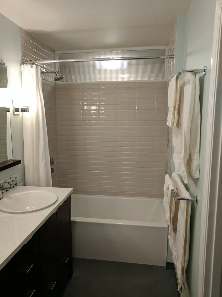 Bathroom Renovation for Transitioning Styles by On The Level Remodeling Company - Photo 6