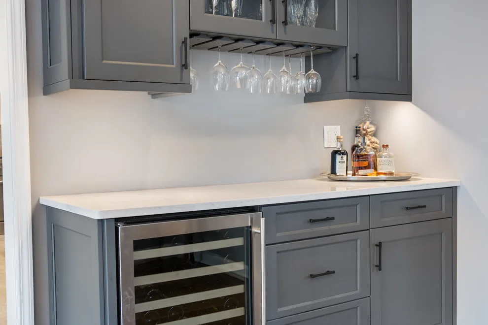 Contrasting Transitional Kitchen by Robinwood Kitchens - Photo 14