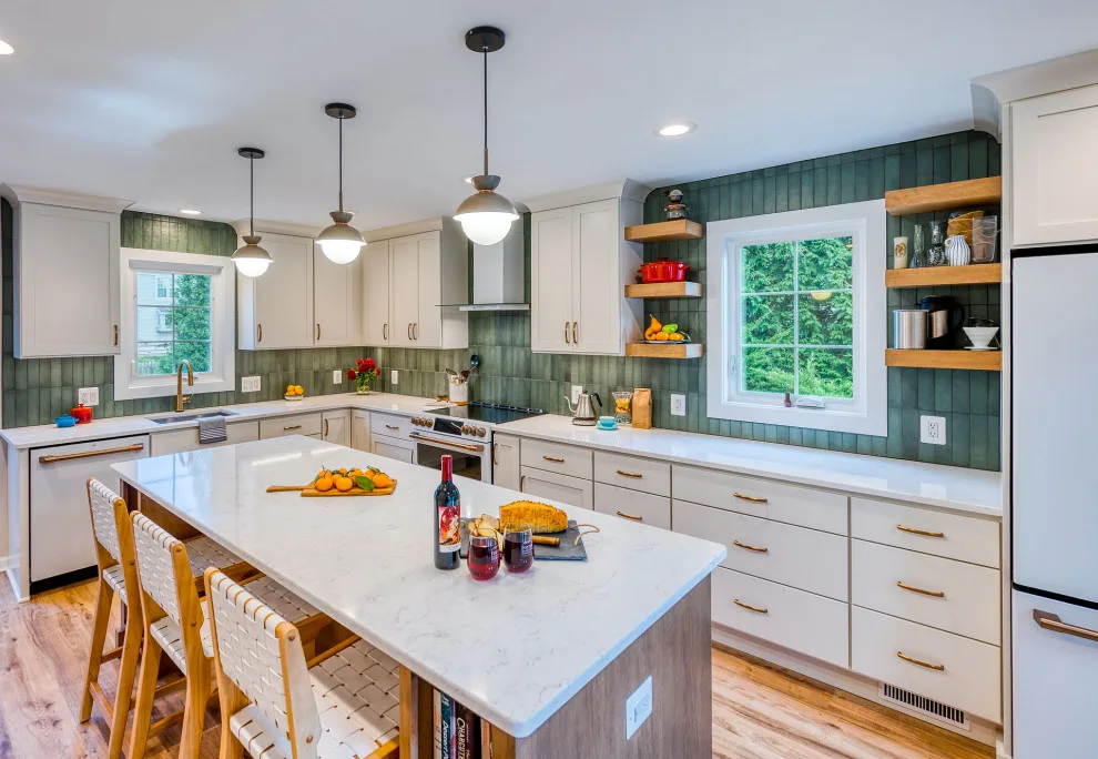 Fairfax Kitchen Renovation with Transitional Design by Foster Remodeling Solutions, Inc. - Photo 7