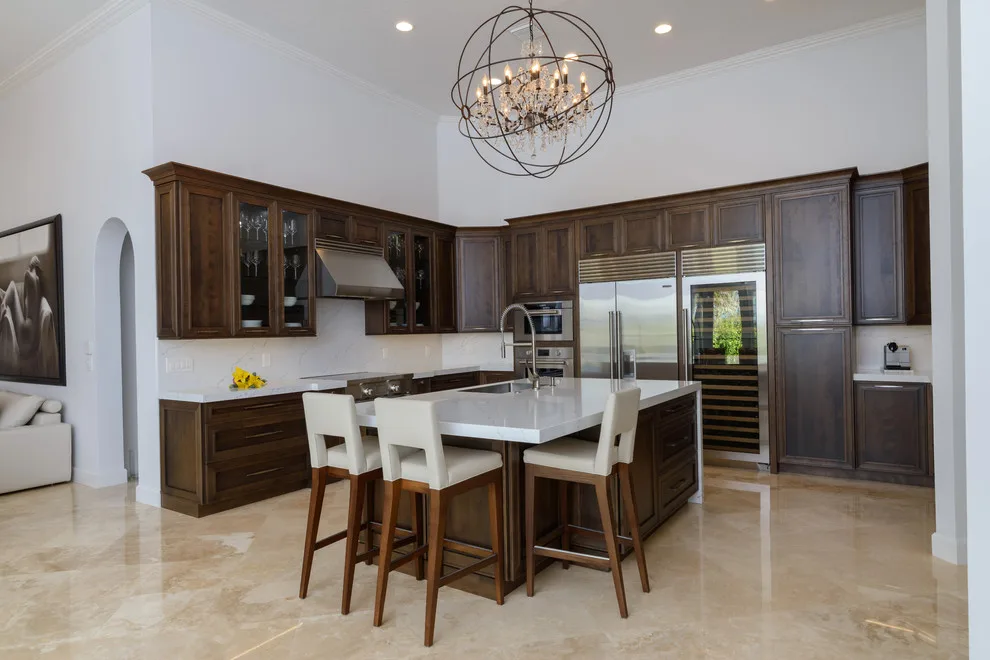 Upscale Transitional Kitchen and Bar in Davie, FL by Allied Kitchen, Bath, Home And Outdoor Living - Photo 6