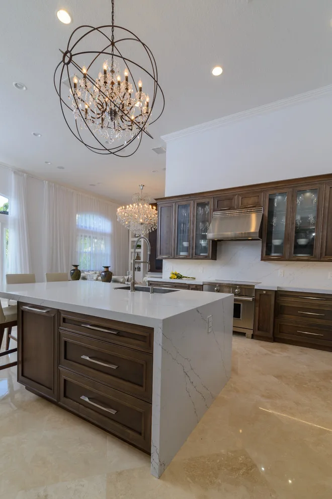 Upscale Transitional Kitchen and Bar in Davie, FL by Allied Kitchen, Bath, Home And Outdoor Living - Photo 8