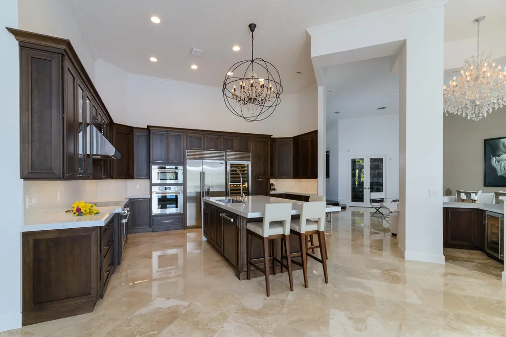 Upscale Transitional Kitchen and Bar in Davie, FL by Allied Kitchen, Bath, Home And Outdoor Living - Photo 5