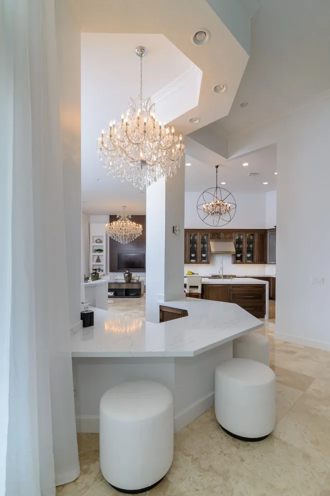 Upscale Transitional Kitchen and Bar in Davie, FL by Allied Kitchen, Bath, Home And Outdoor Living - Photo 7