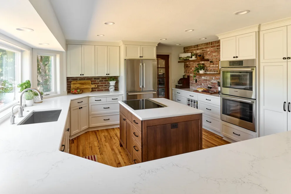 Kitchen Upgrade with Brick Details by Powell Construction - Photo 4