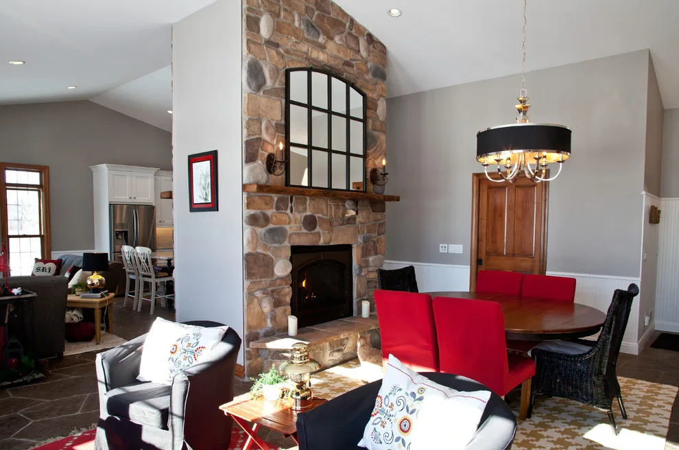 Country Kitchen by the Transitional Lakefront by Dream House Dream Kitchens - Photo 12
