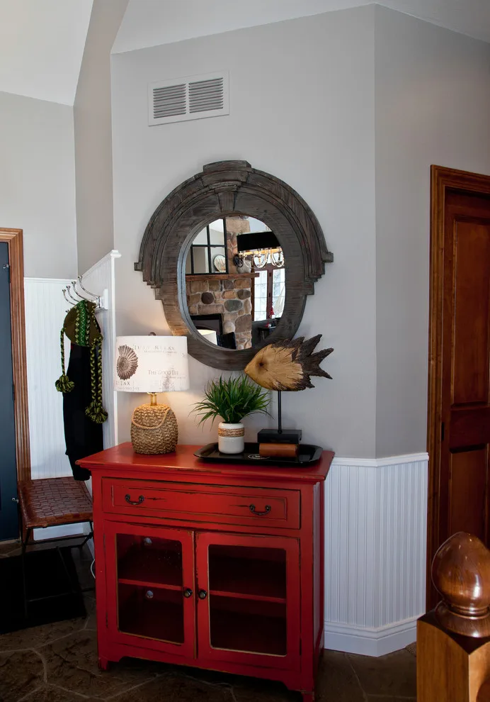 Country Kitchen by the Transitional Lakefront by Dream House Dream Kitchens - Photo 29