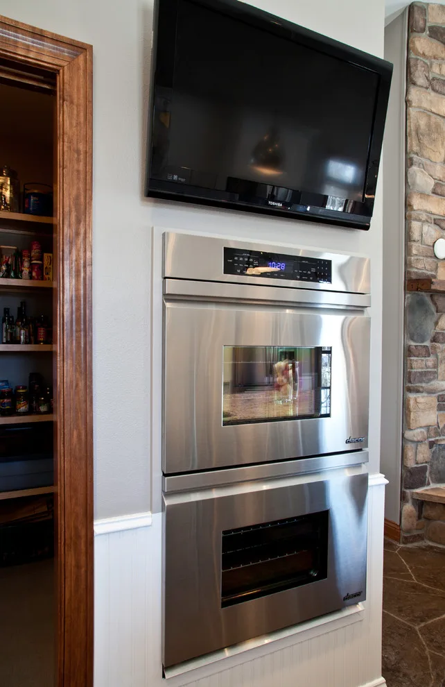 Country Kitchen by the Transitional Lakefront by Dream House Dream Kitchens - Photo 16