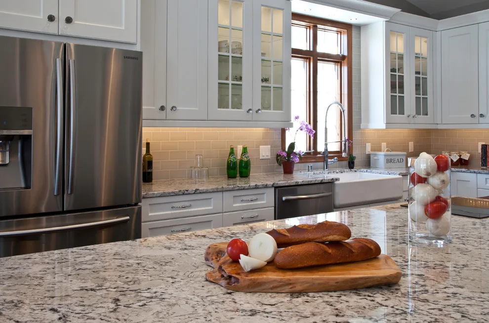 Country Kitchen by the Transitional Lakefront by Dream House Dream Kitchens - Photo 22