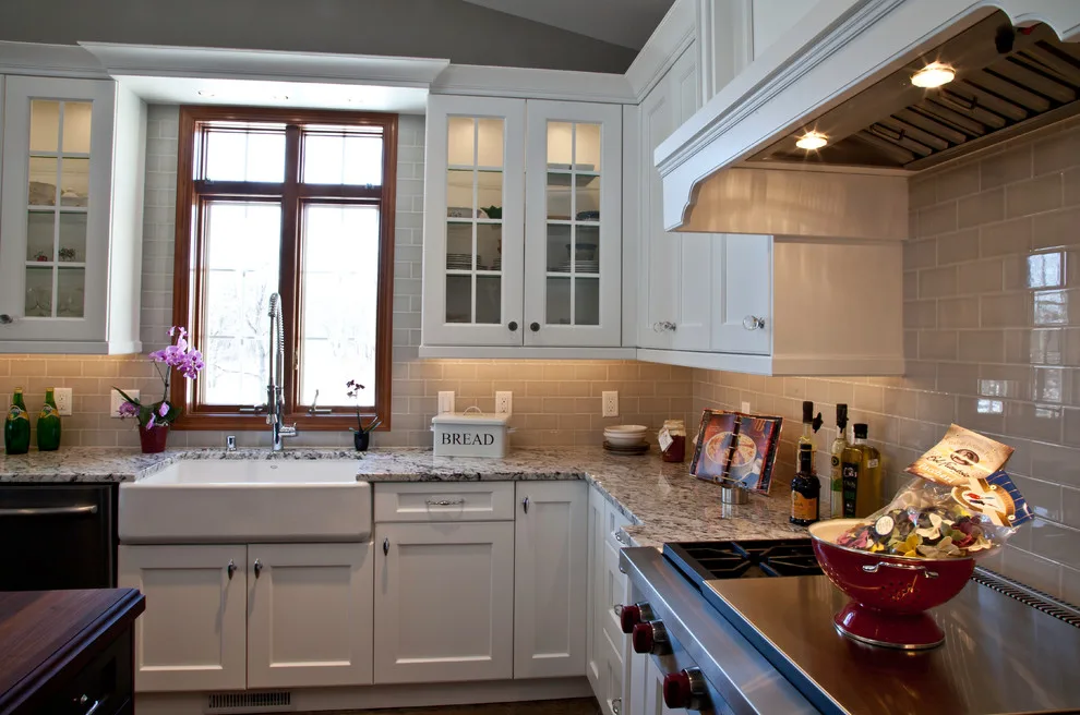 Country Kitchen by the Transitional Lakefront by Dream House Dream Kitchens - Photo 8