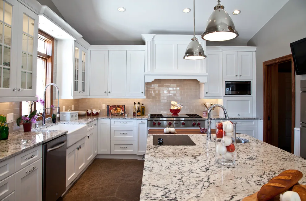 Country Kitchen by the Transitional Lakefront by Dream House Dream Kitchens - Photo 23