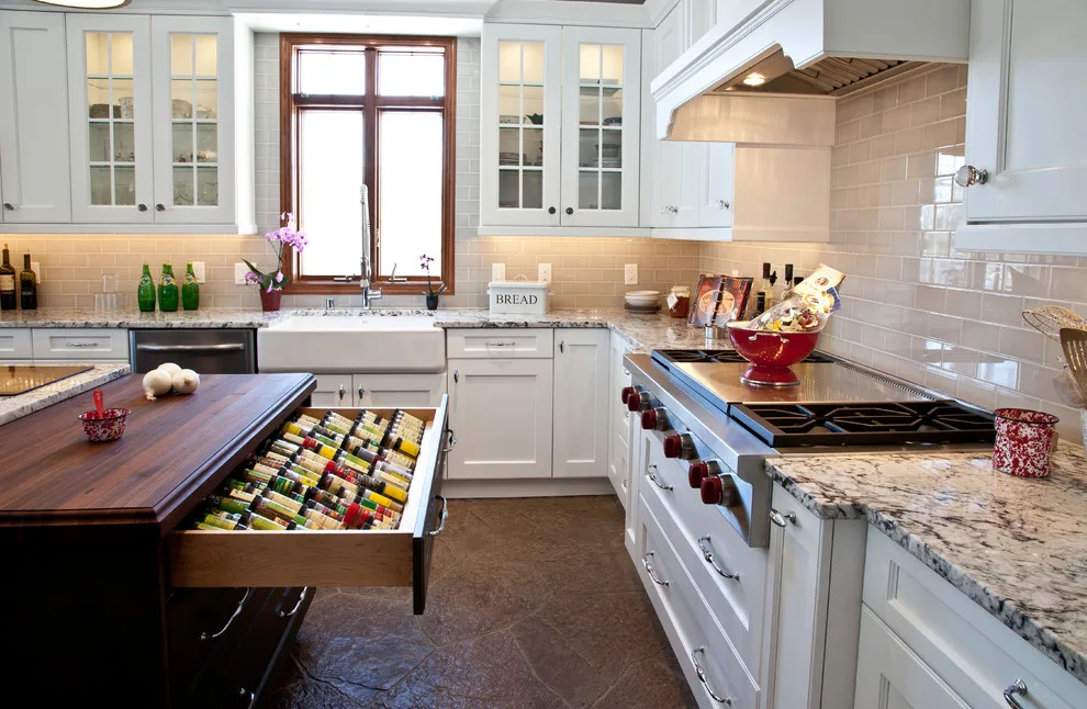 Country Kitchen by the Transitional Lakefront by Dream House Dream Kitchens - Photo 30