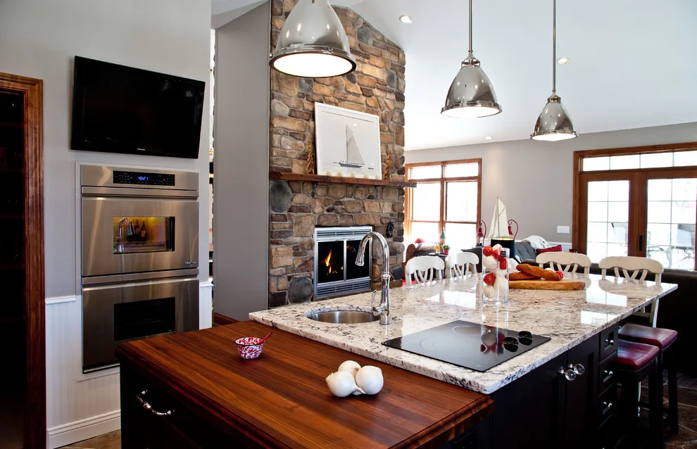 Lakefront Cottage Kitchen for Transitional Living by Dream House Dream Kitchens - Photo 20