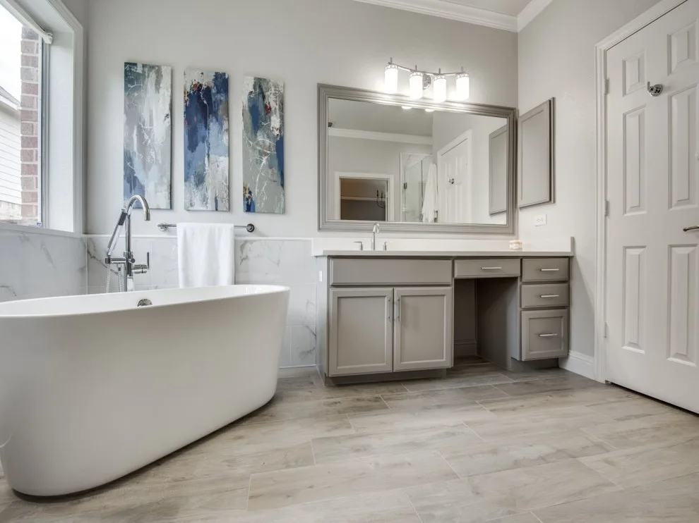 Master Bathroom Makeover by DFW Improved - Photo 4