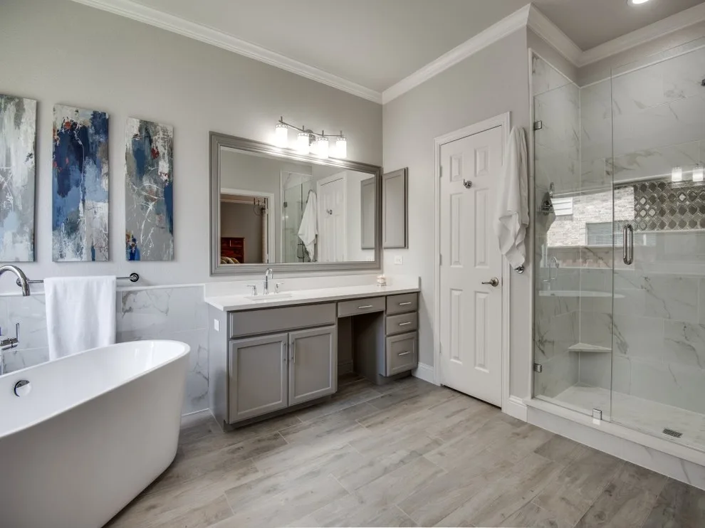 Master Bathroom Makeover by DFW Improved - Photo 2