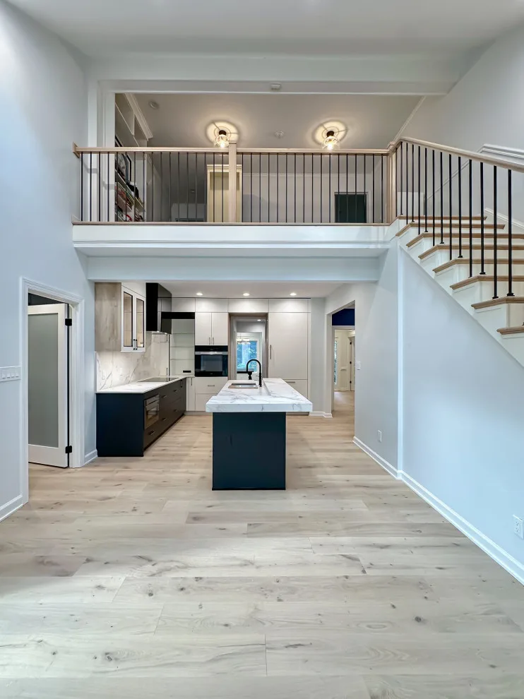 Navy and White Kitchen Design with a Transitional Style by UCS Kitchen Design - Photo 20