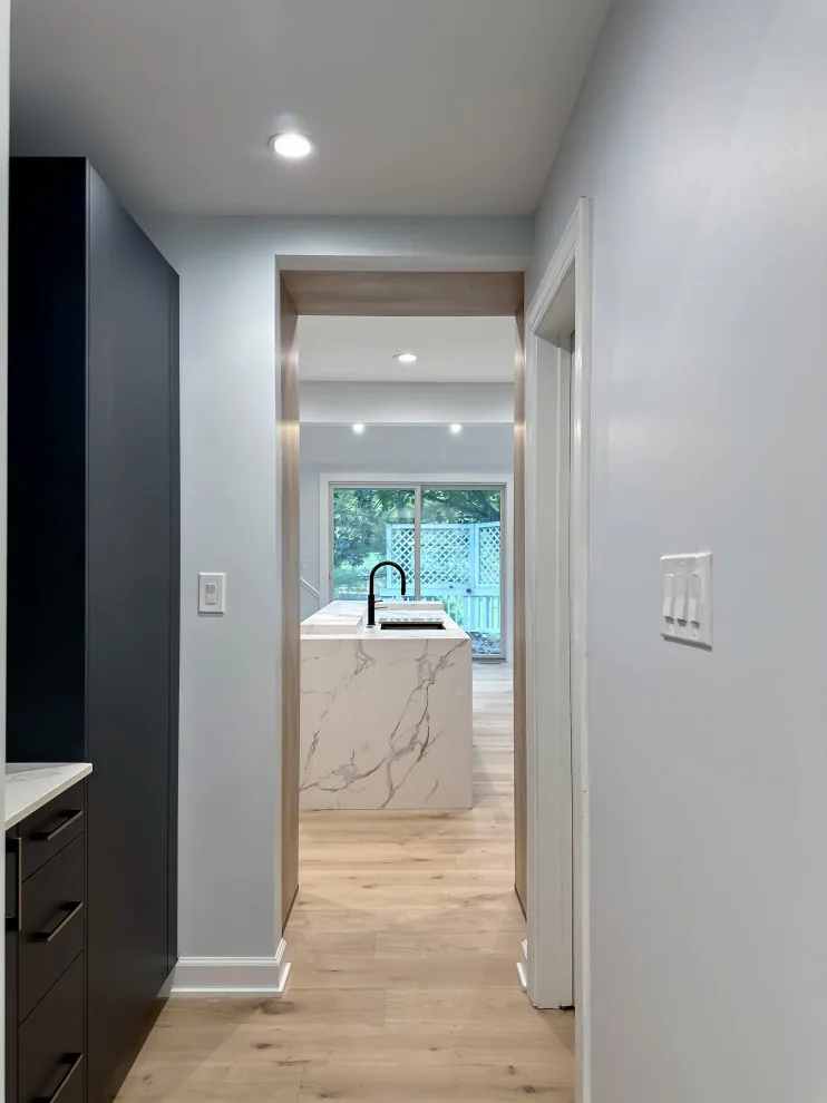 Navy and White Kitchen Design with a Transitional Style by UCS Kitchen Design - Photo 22