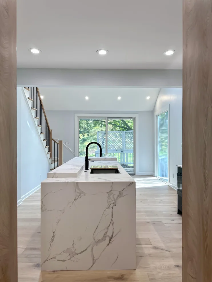 Navy and White Kitchen Design with a Transitional Style by UCS Kitchen Design - Photo 28