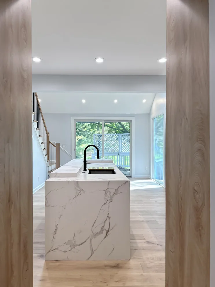 Navy and White Kitchen Design with a Transitional Style by UCS Kitchen Design - Photo 31