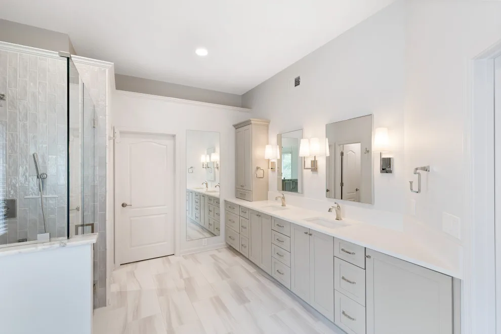 Primary Bath Renovation in Lenexa, KS by KCBR Design | Remodel - Photo 14