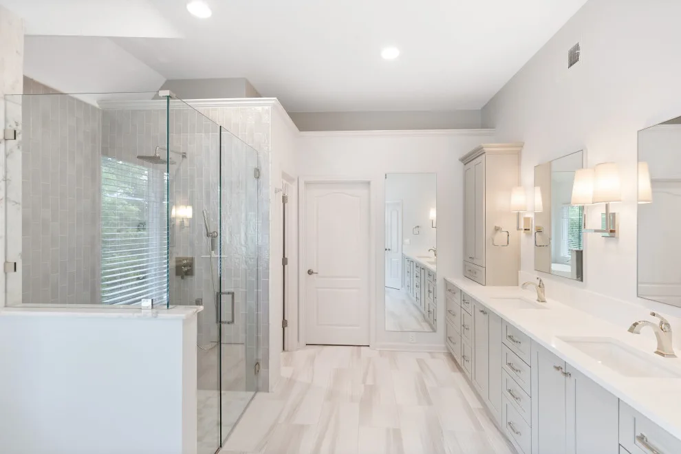 Primary Bath Renovation in Lenexa, KS by KCBR Design | Remodel - Photo 3