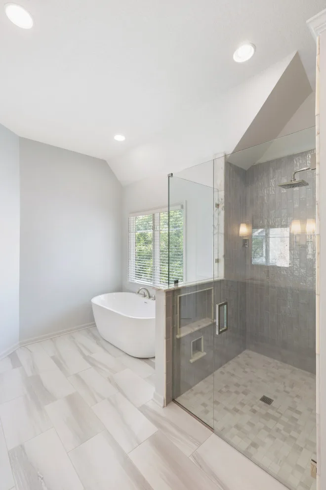 Primary Bath Renovation in Lenexa, KS by KCBR Design | Remodel - Photo 9