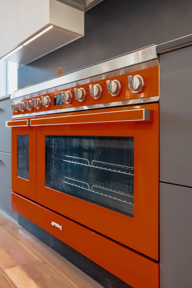 Walnut and Matte Kitchen Design Transformation in Chevy Chase MD by UCS Kitchen Design - Photo 7